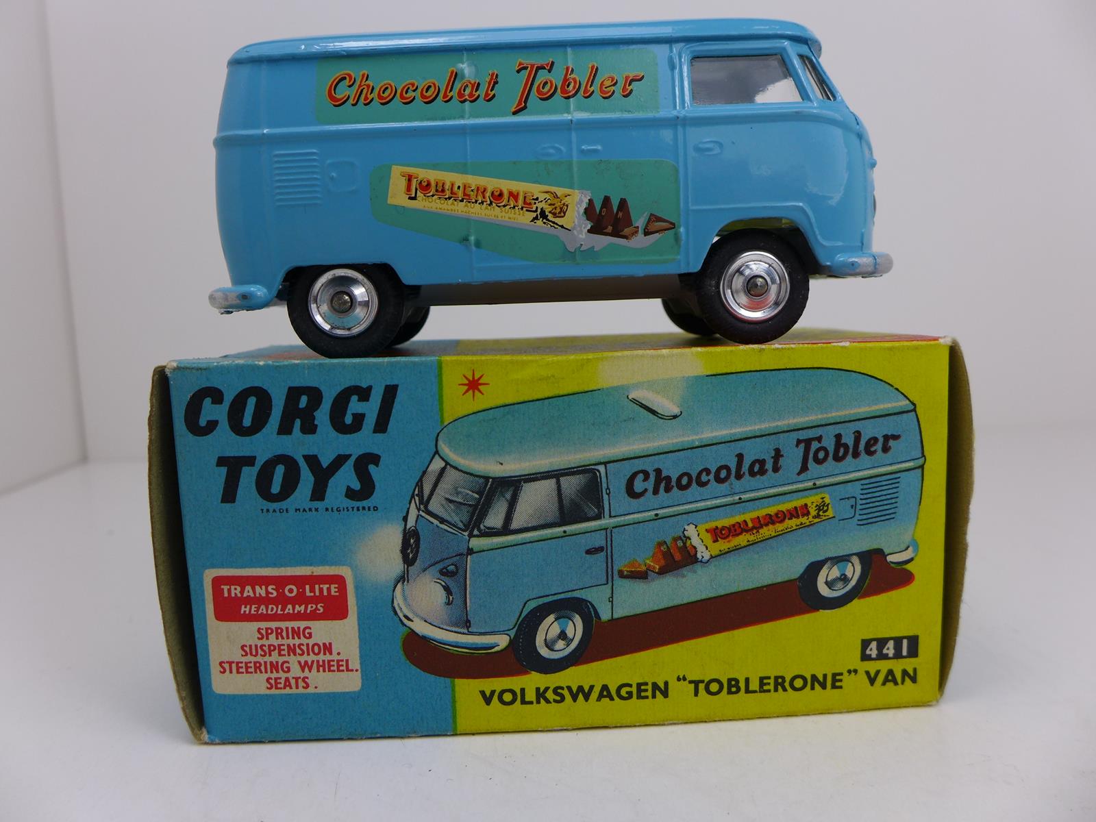 #0052 Corgi Volkswagen Toblerone No. 441 Bus – toyman.ch